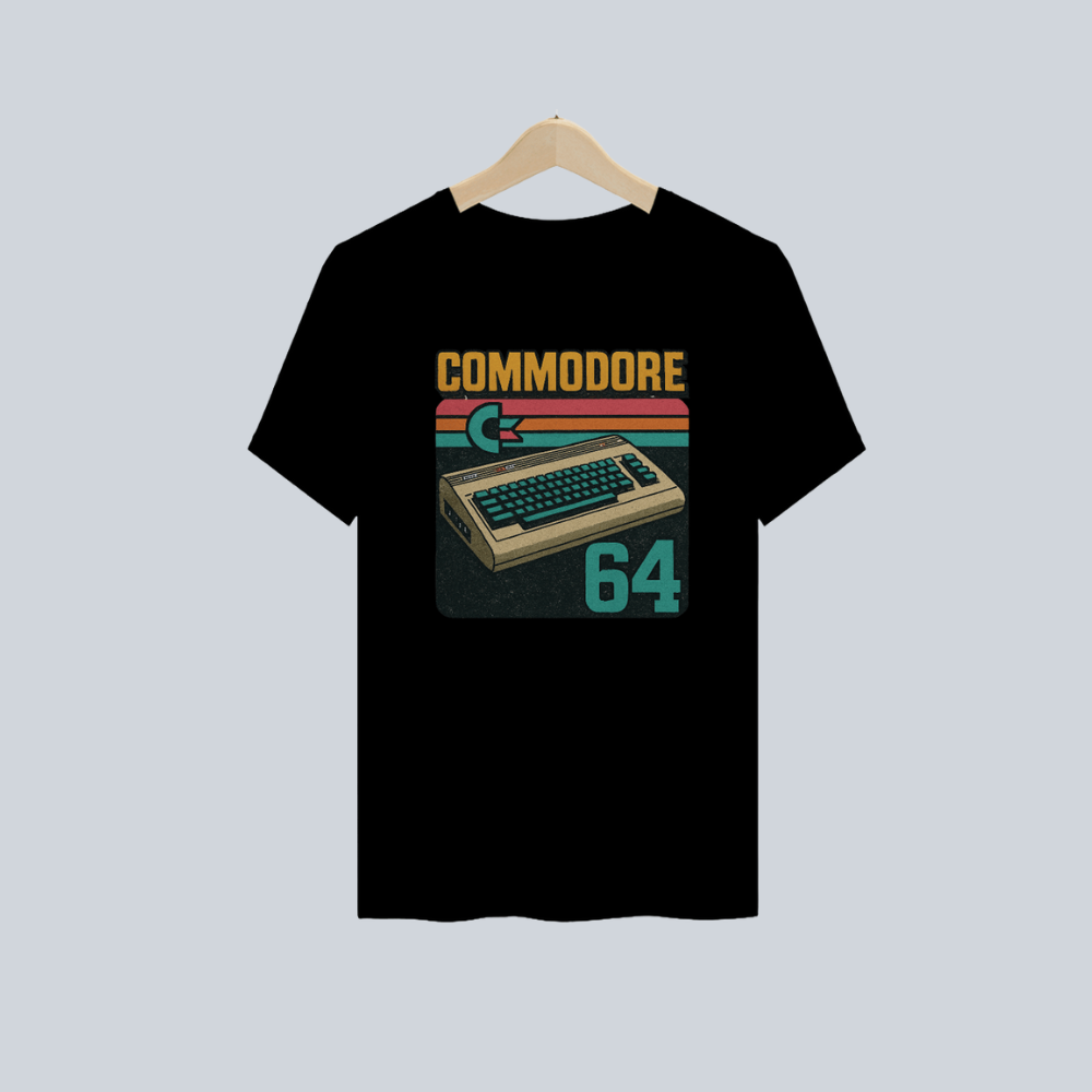 Camisa Vintage Commodore 64