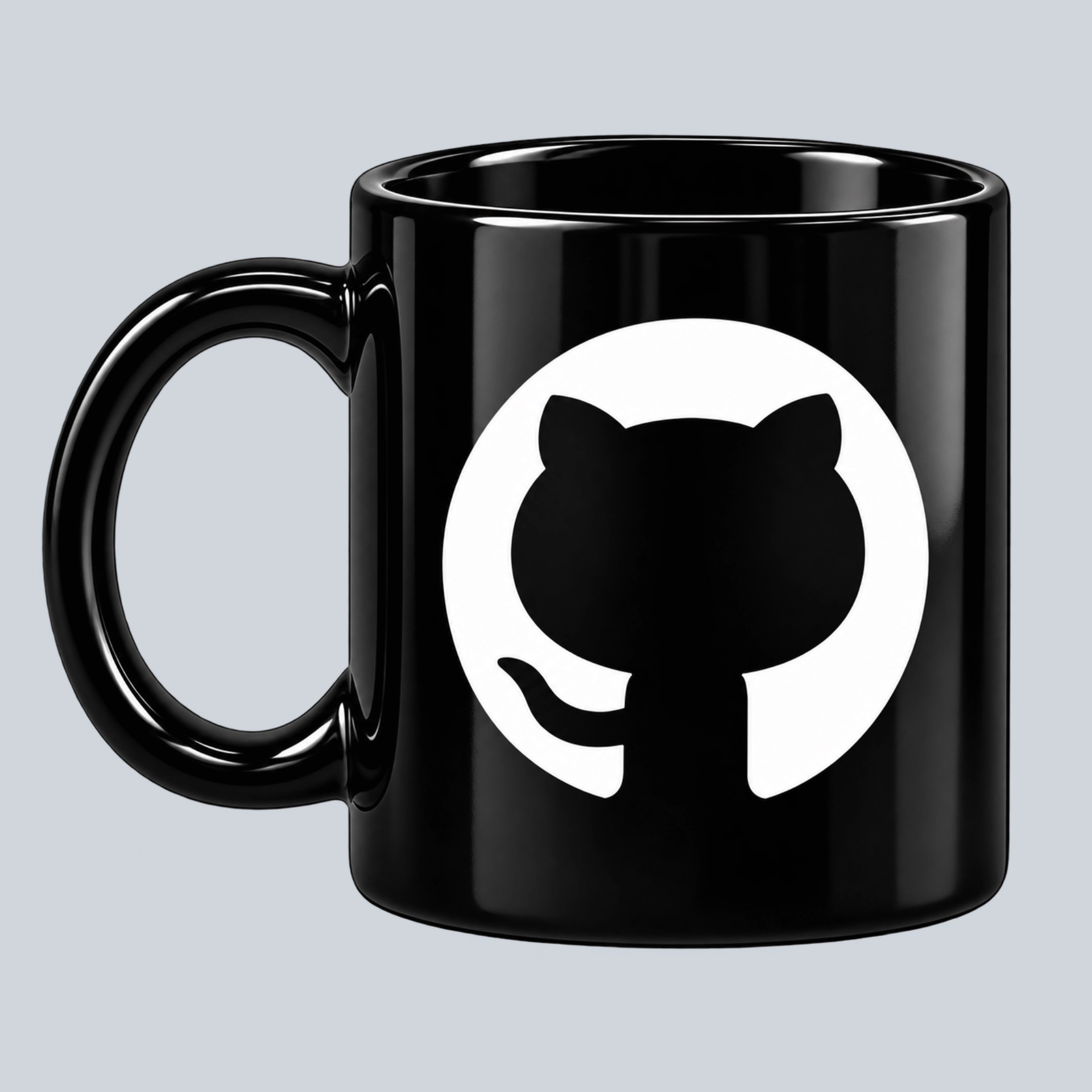 Caneca GitHub Preta